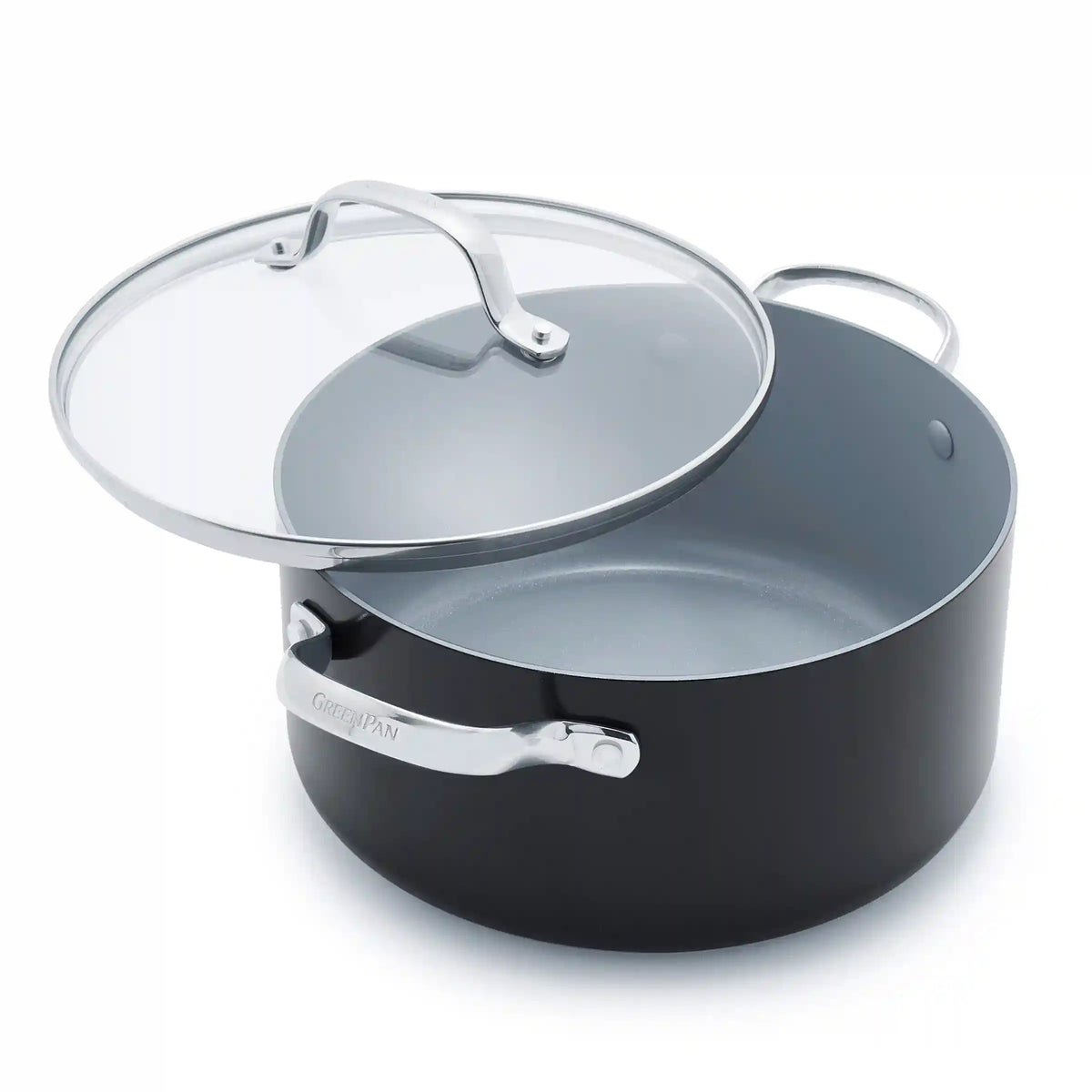 Valencia Pro Ceramic Nonstick 5.5-Quart Stockpot with Lid