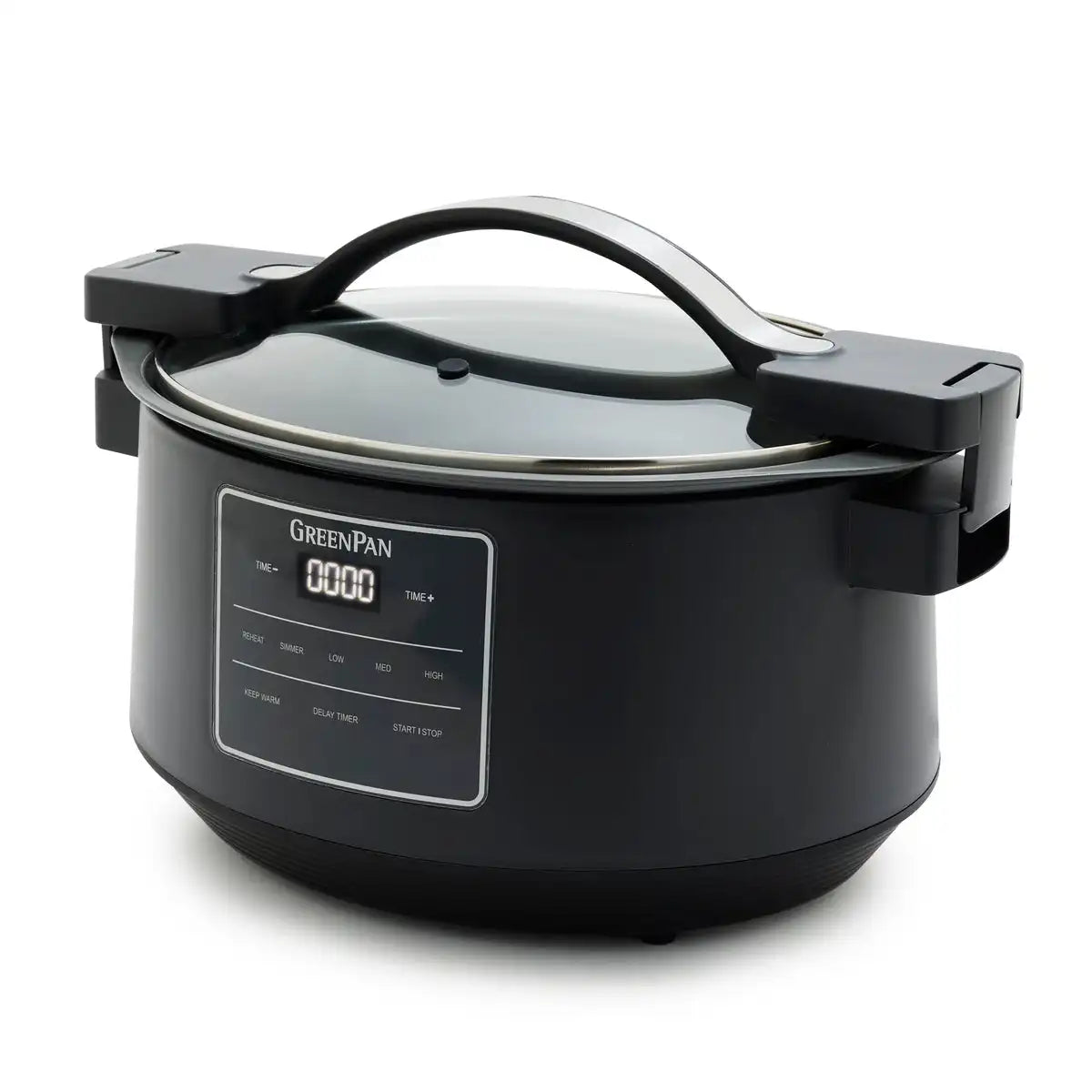 8-Quart Locking Lid Slow Cooker | Graphite