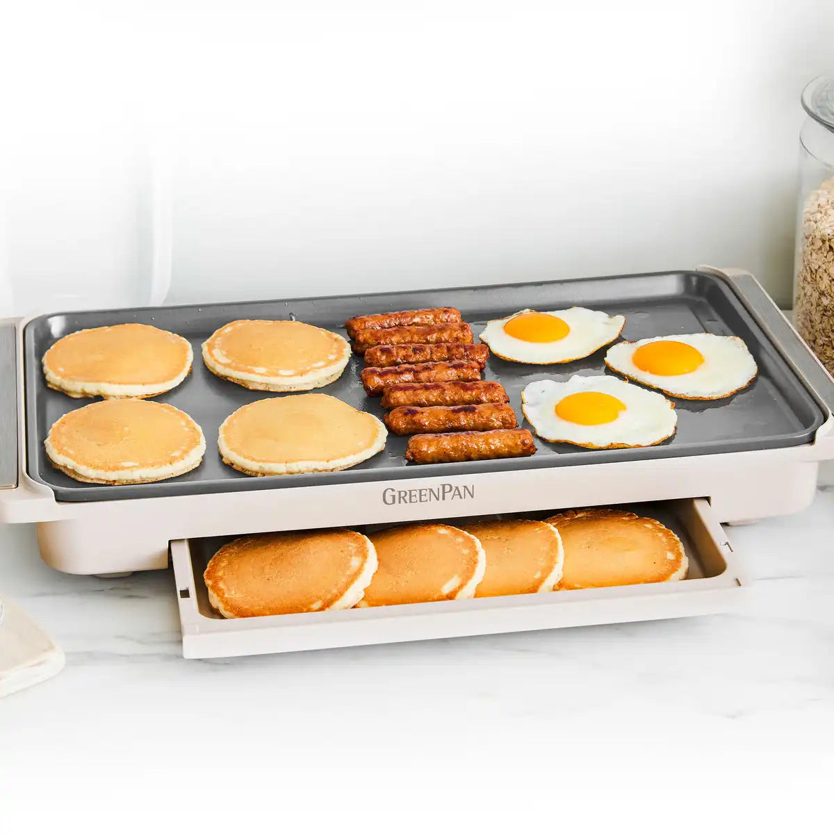 Advanced Griddle with Warming Drawer | Clay