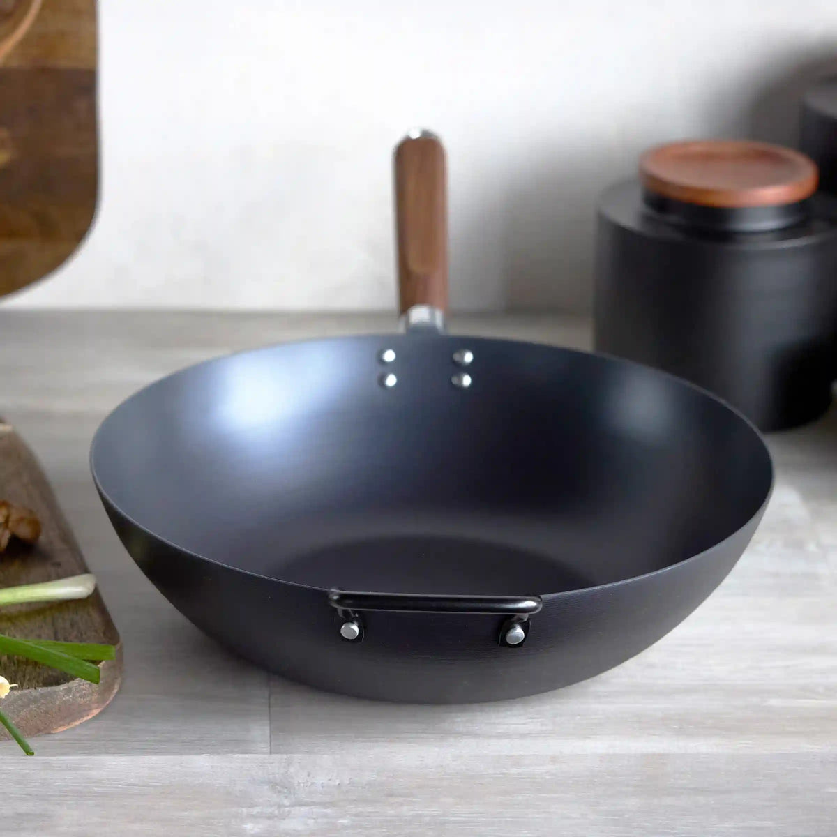 Kyoto Carbon Steel 12" Wok