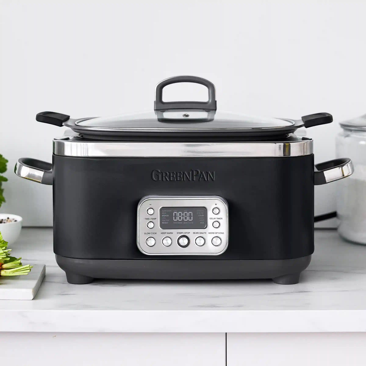 Elite 14-in-1 6-Quart Slow Cooker | Black