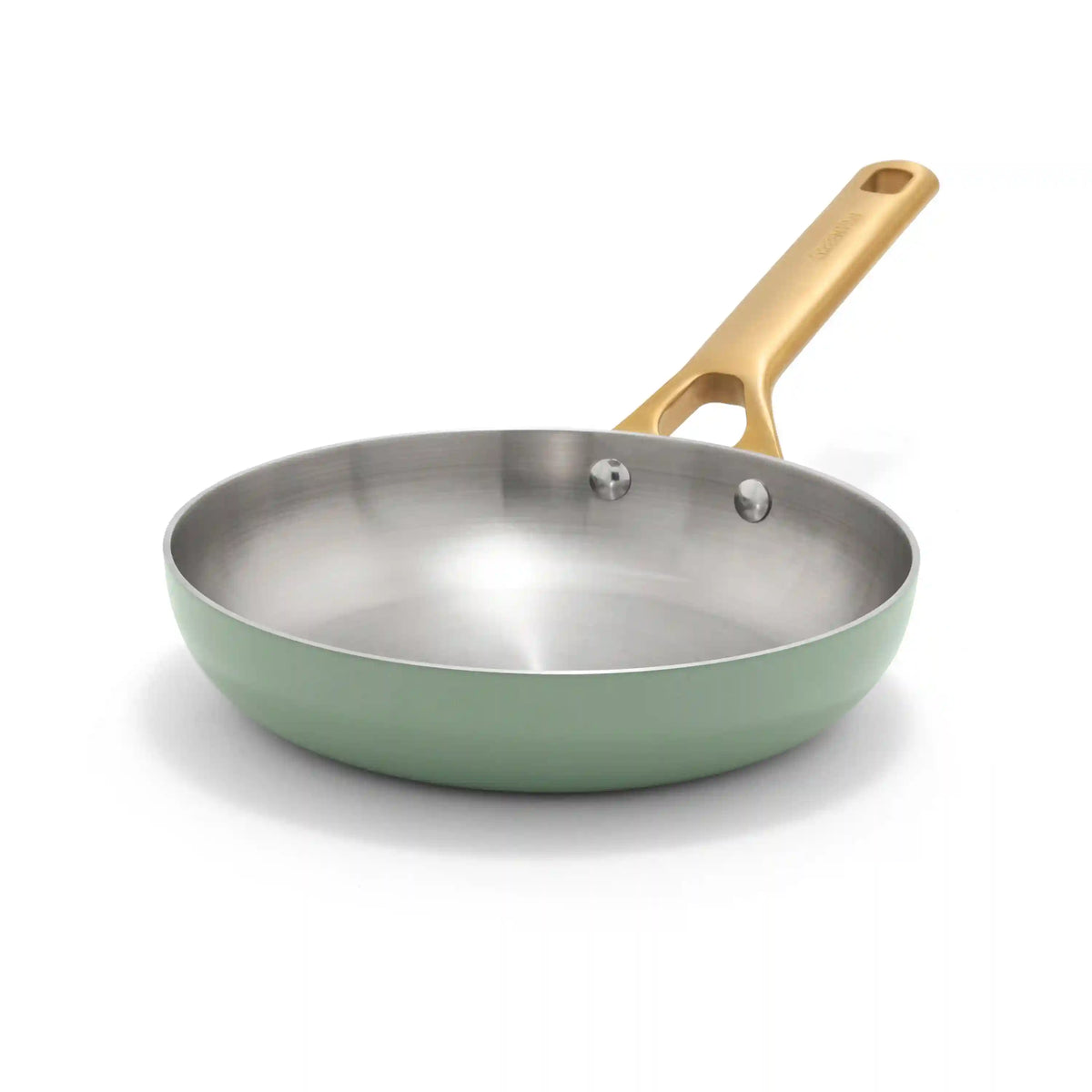 Reserve Pro Uncoated Stainless Steel 8" Frypan | Sage