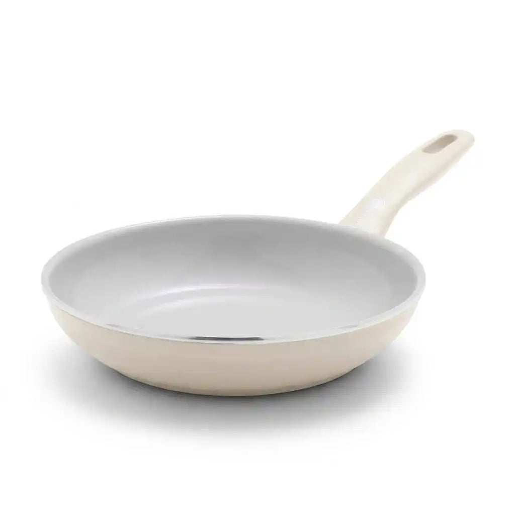 Dover Ceramic Nonstick 8" Frypan with Spatula | Cream White