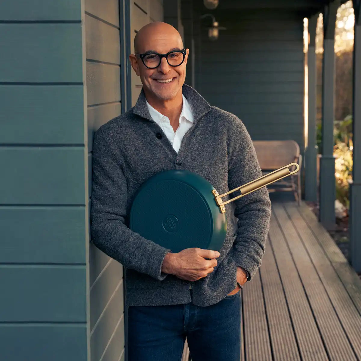 Stanley Tucci™ Ceramic Nonstick 8" Frypan | Venetian Teal